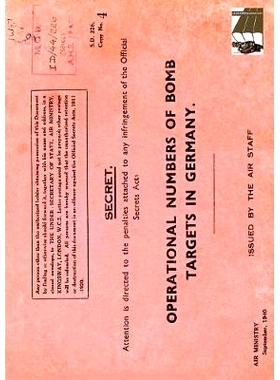 预订 Operational Numbers of Bomb Targets in Germany Air Ministry 1940: 9781783311125