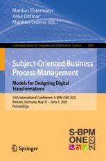 [预订]Subject-Oriented Business Process Management. Models for Designing Digital Transformations 9783031402128