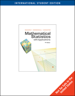 【预订】Mathematical Statistics with Applications 9780495385080