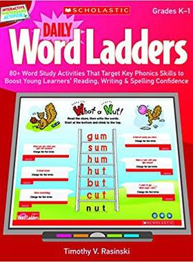 【预售】Daily Word Ladders, Gr. K-1: 80+ Wor...