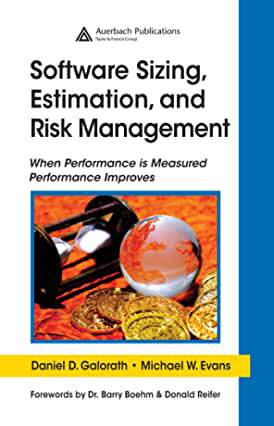 【预订】Software Sizing, Estimation, and Risk Management - 封面