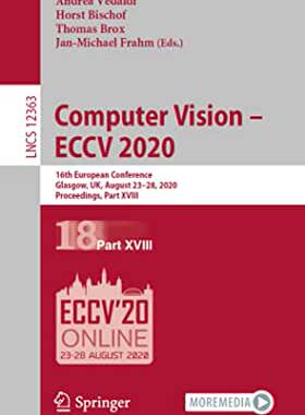 【预订】Computer Vision – ECCV 2020
