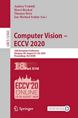 【预订】Computer Vision – ECCV 2020
