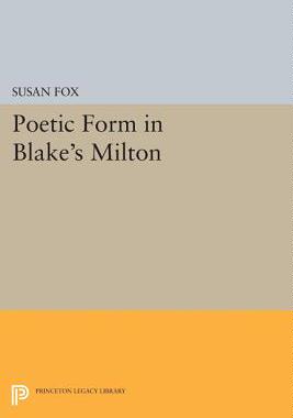 【预订】Poetic Form in Blake’s MILTON