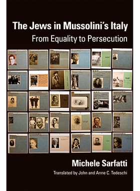 预订 The Jews in Mussolini’s Italy: From Equality to Persecution: 9780299217341