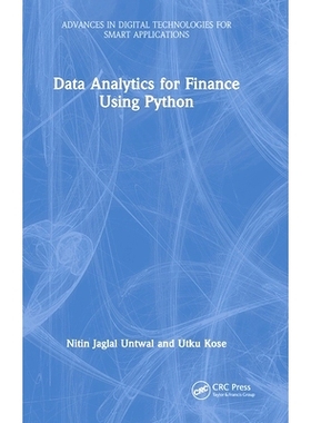 预订 Data Analytics for Finance Using Python 使用 Python 进行金融数据分析: 9781032618210