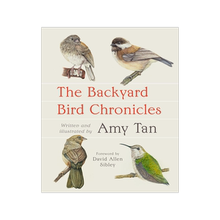 现货 后院观鸟 Amy Tan 喜福会作者 谭恩美的鸟类观察日记 The Backyard Bird Chronicles 英文原版