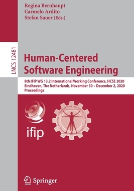 【预订】Human-Centered Software Engineering