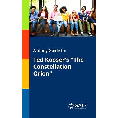 预订 A Study Guide for Ted Kooser’s 