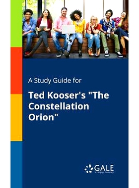 预订 A Study Guide for Ted Kooser’s 