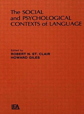 【预订】The Social and Psychological Contexts of Language