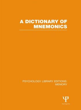 【预订】A Dictionary of Mnemonics (PLE: Memory)
