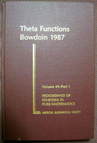 [预订]Theta Functions-Bowdoin 1987 9780821814857