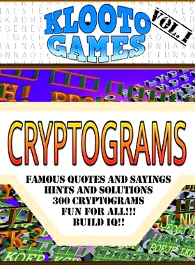 预订 KLOOTO Games CRYPTOGRAMS: Volume I: 9781508598084