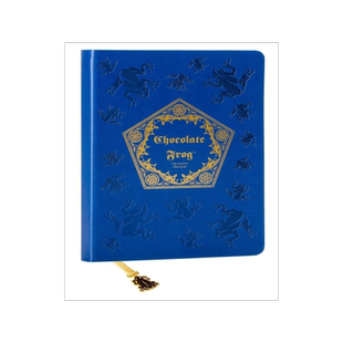 哈利波特 巧克力蛙笔记本 精装 缎带书签 英文原版 周边收藏 Harry Potter: Chocolate Frog Journal with Ribbon Charm