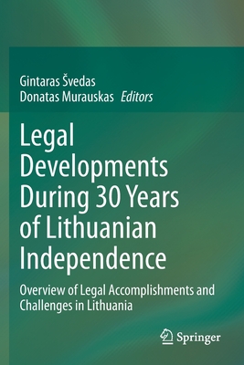 【预订】Legal Developments During 30 Years of Lithuanian Independence 9783030547851