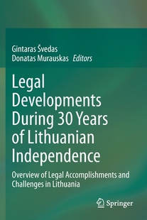 预订 Developments Independence 9783030547851 Years During Legal Lithuanian