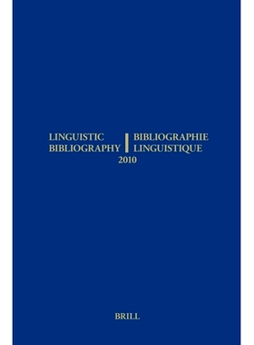 预订 Linguistic Bibliography for the Year 2010 / / Bibliographie Linguistique de l’année 2010: and Supplement for Prev