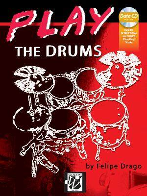 【预订】play the drums: book & mp3/mp4 cd