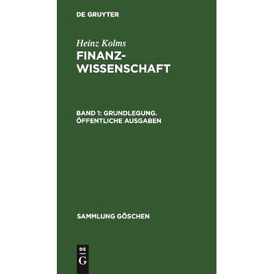 预订 Grundlegung. Öffentliche Ausgaben: 9783111292250