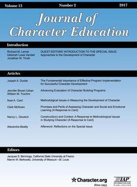 [预订]Journal of Character Education Volume 13, Issue 2, 2017 9781641132190