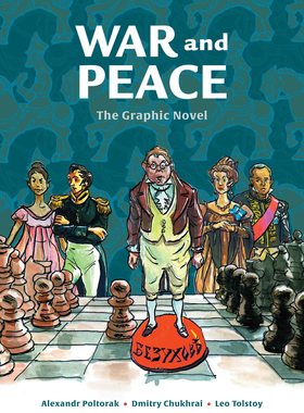 战争与和平图像小说 经典文学漫画版 列夫托尔斯泰 英文原版 War and Peace Leo Tolstoy