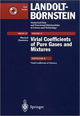 【预订】Virial Coefficients of Pure Gases and Mixtures