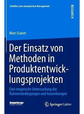 预订 Der Einsatz von Methoden in Produktentwicklungsprojekten: Eine empirische Untersuchung der Rahmenbedingungen und Au