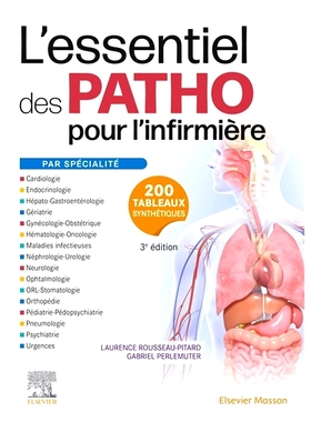 预订 L’essentiel des patho : pour l’infirmière : par spécialité 病理学要点：针对护士：按专业: 9782294776892