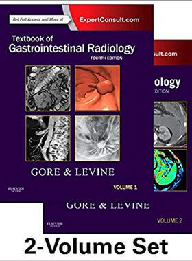 【预售】Textbook of Gastrointestinal Radiology, 2-Volume Set