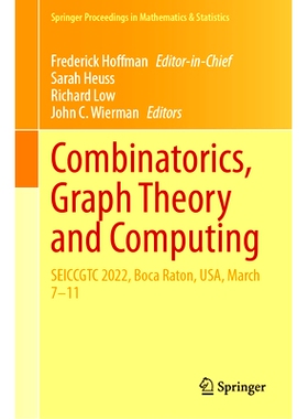 预订 Combinatorics, Graph Theory and Computing: SEICCGTC 2022, Boca Raton, USA, March 7–11 第53届东南国际组合学、图论与