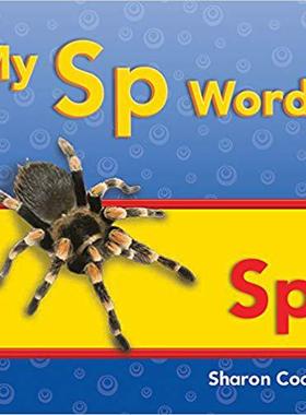 【预售】My Sp Words (More Consonants, Blends, and Digraphs)