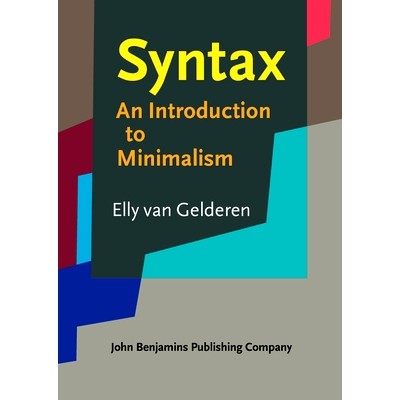 预订 Syntax. An Introduction to Minimalism. 句法极简主义简介: 9789027212535