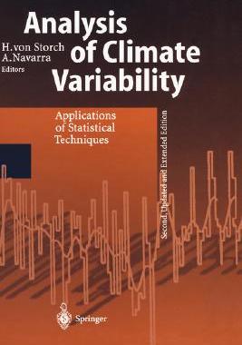 【预订】Analysis of Climate Variability