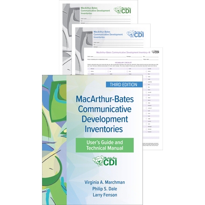 预订 MacArthur-Bates Communicative Development Inventories (CDI), Third Edition Set 麦克阿瑟-贝茨沟通发展量表 (CDI)，第