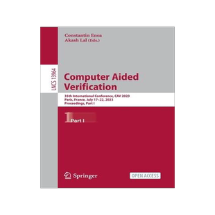 [预订]Computer Aided Verification 9783031377051