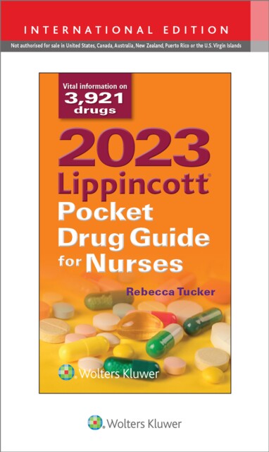 [预订]2023 Lippincott Pocket Drug Guide for Nurses, International Edition, 2023 edition