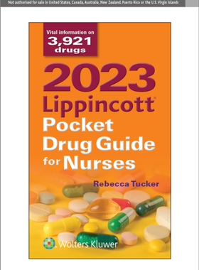 [预订]2023 Lippincott Pocket Drug Guide for Nurses, International Edition, 2023 edition