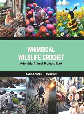 预订 Whimsical Wildlife Crochet: Adorable Animal Projects Book: 9798874350345