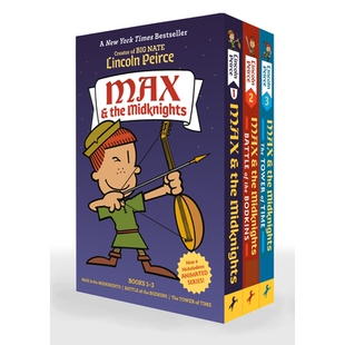 the Boxed Max and Set Paperback Midknights Battle 预订 Midknights; Book