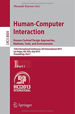 【预订】Human-Computer Interaction: Human-Centred Design Approaches, Methods, Tools and Environments