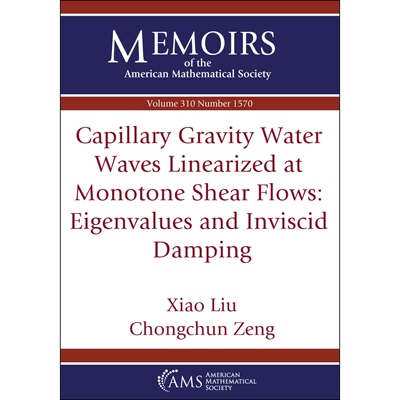 Capillary Gravity Water Waves Linearized at Monotone Shear Flows Eigenvalues and Inviscid Damping 单调剪切流下毛细重力