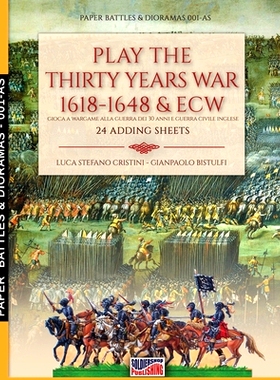 预订 Play the Thirty years war 1618-1648 & ECW: 24 adding sheets: 9798874422646