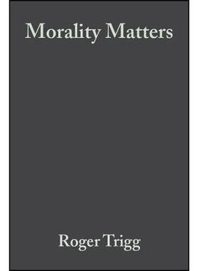 预订 Morality Matters道德问题（精装）: 9780631235941