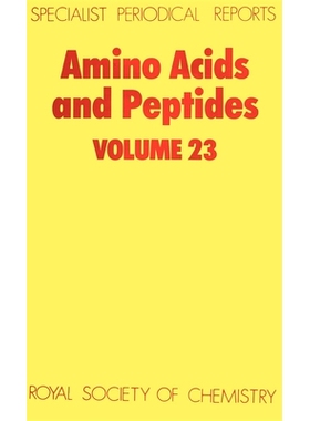 预订 Amino Acids and Peptides: Volume 23 氨基酸和肽：第23卷: 9780851862149