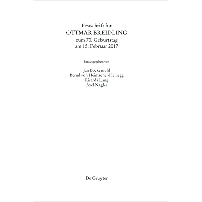 预订 Festschrift für Ottmar Breidling zum 70. Geburtstag am 15. Februar 2017: 9783110450941