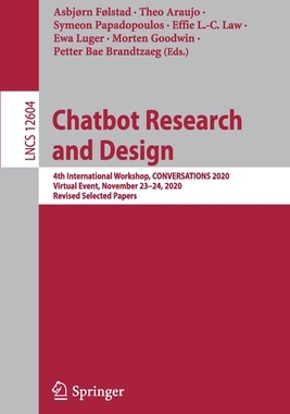 【预订】Chatbot Research and Design
