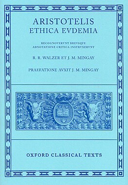 【预订】Aristotle Ethica Eudemia