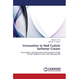 预订 Innovation in Nail Cuticle Softener Cream 创新指甲角质层柔软霜: 9783659362187