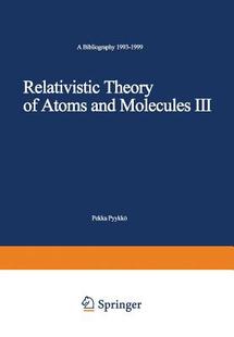 Theory Atoms Molecules Relativistic and III 预订